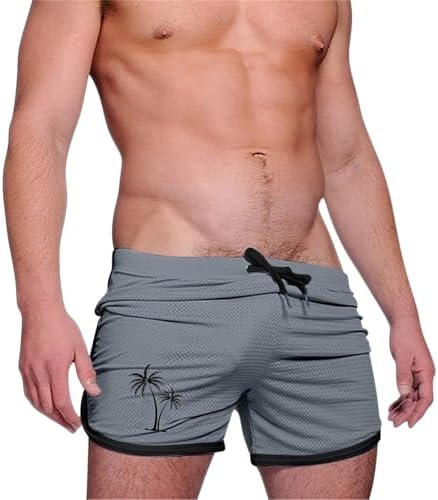 Mens Quick Dry Gym Shorts with Pockets 7 Inch Inseam