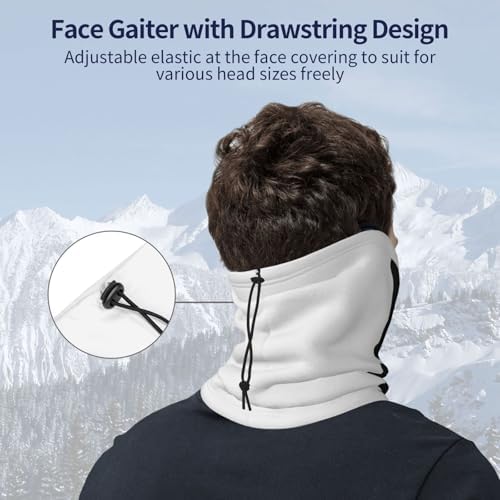 I Love My Boyfriend Shield Scarf Balaclava Half Mask