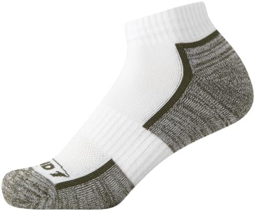AND1 Boys Athletic Cushion Quarter Cut Socks 16 Pack