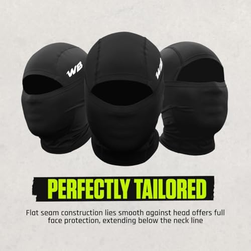 We Ball Sports Adult Thermal ski Mask Full Face Windproof Moisture Wicking