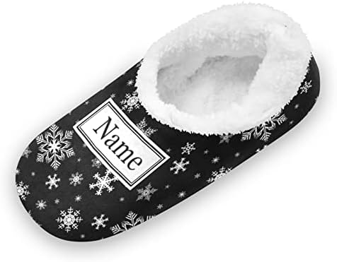 Personalized Christmas Slippers for Kids Warm Fuzzy and Functional