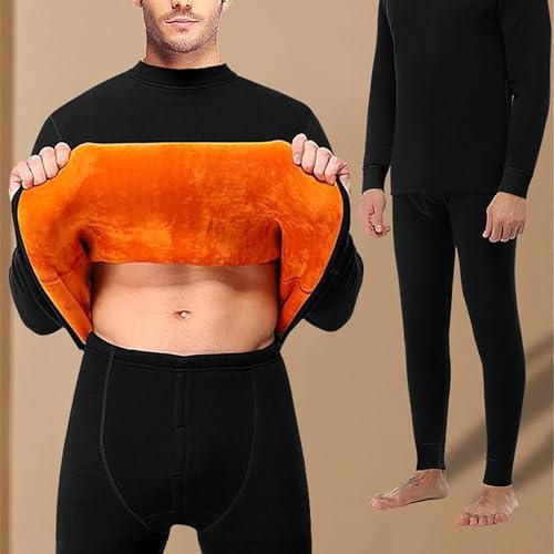Warm Long Sleeve Thermal Shirt for Men - Outdoor Base Layer