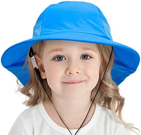 Adjustable Rain Visor Sun Hat for Girls