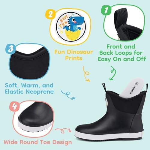 HISEA Kids Deck Boots