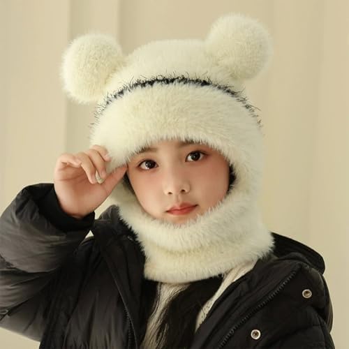 ECYC Kids Winter Hat with Neck Warmer