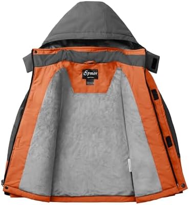Spmor Boys Waterproof Ski Jacket Winter Healthy Fashion