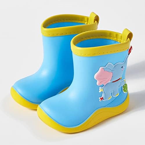 Generic Kids Rain Boots Toddler waterproof mud boots with Cute Cartoon Design