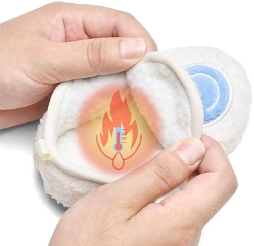 Smiley Face Toddler Slippers