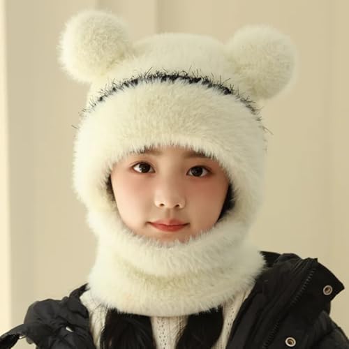 ECYC Kids Winter Hat with Neck Warmer