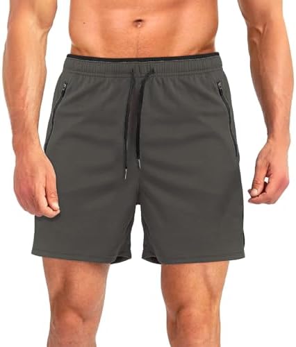 Mens Quick Dry Board Shorts Summer Beach Workout Shorts