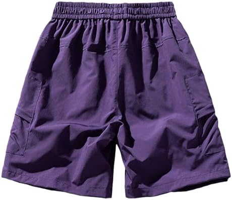 Casual Quick-Dry Mens Athletic Shorts with Pockets