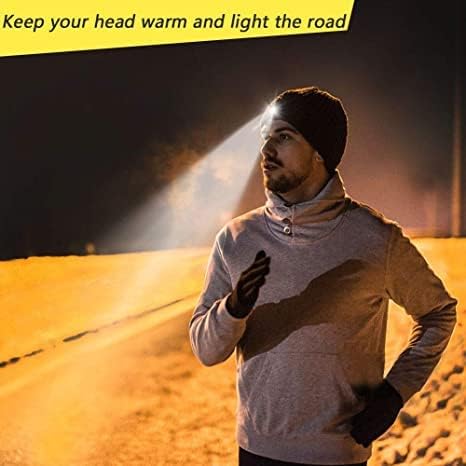 CENSGO Rechargeable LED Beanie Warm Functional Stylish Gift