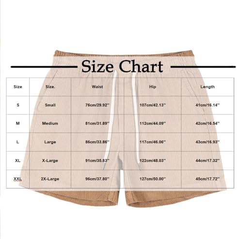 Xiaojmake - Casual Corduroy Shorts