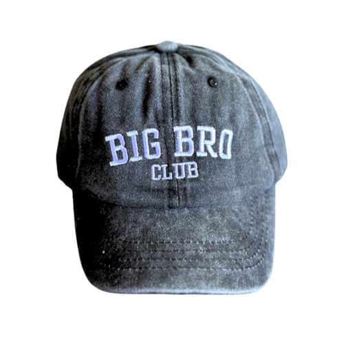 Big Brother Club Embroidered Baseball Cap for Toddler Boys