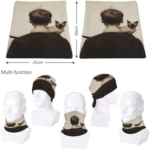 Premium Stretchable Cat Neck Gaiter for Outdoor Activities