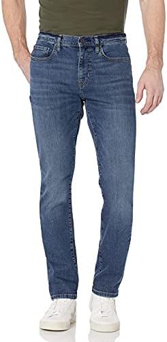 Mens Slim Fit Stretch Jeans - Comfort Style