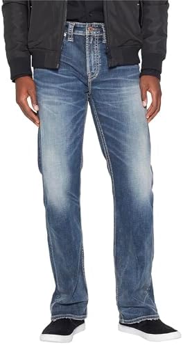 Silver Jeans Co Mens Craig Classic Fit Bootcut Jeans