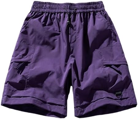 Casual Quick-Dry Mens Athletic Shorts with Pockets