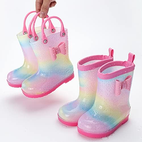 Rainbow Fun Rain Boots for Kids