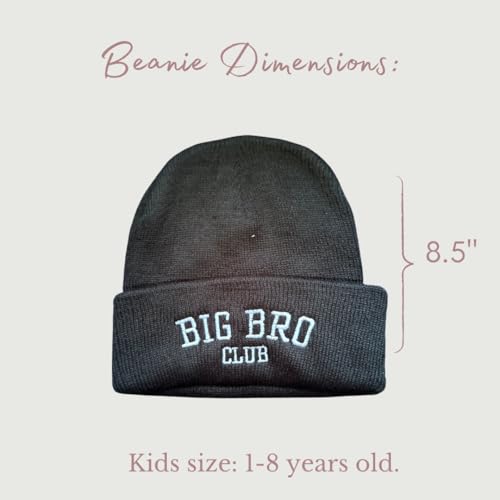 Matching Sibling Beanies for Big Brother Little Sis