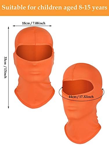 Geyoga 6-Piece Ski Mask Kids Balaclava Winter Comfort Style