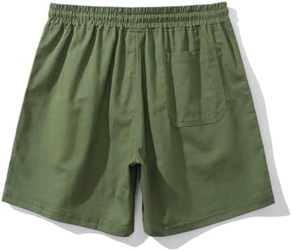 Generic Mens Elastic Waist Shorts - Loose Fit