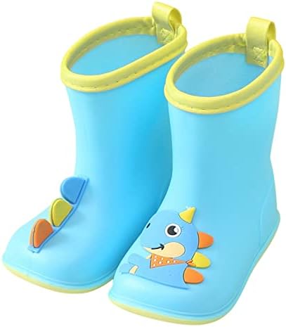 Kids Dinosaur Rain Boots Waterproof _fun for Boys Girls