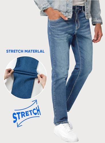 JMIERR Mens Classic Stretch Denim Pants