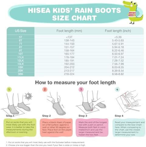 HISEA Kids Deck Boots
