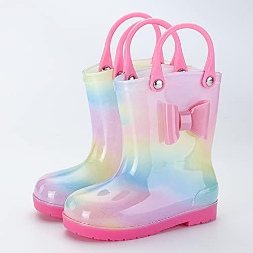 Rainbow Fun Rain Boots for Kids