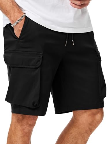 Mens Stretch Cargo Shorts