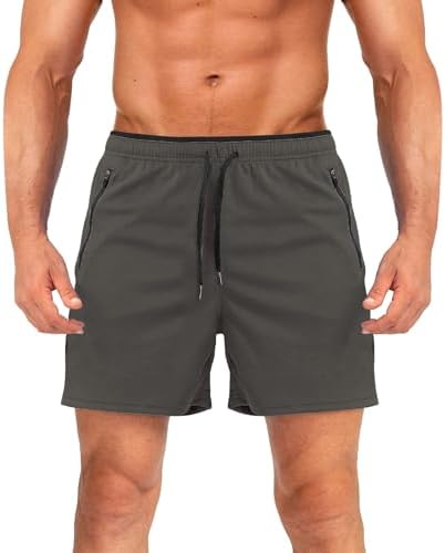 Mens Quick Dry Board Shorts Summer Beach Workout Shorts