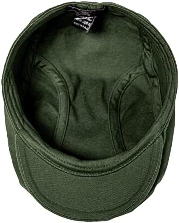 BOTVELA Flat Knit Newsboy Cap