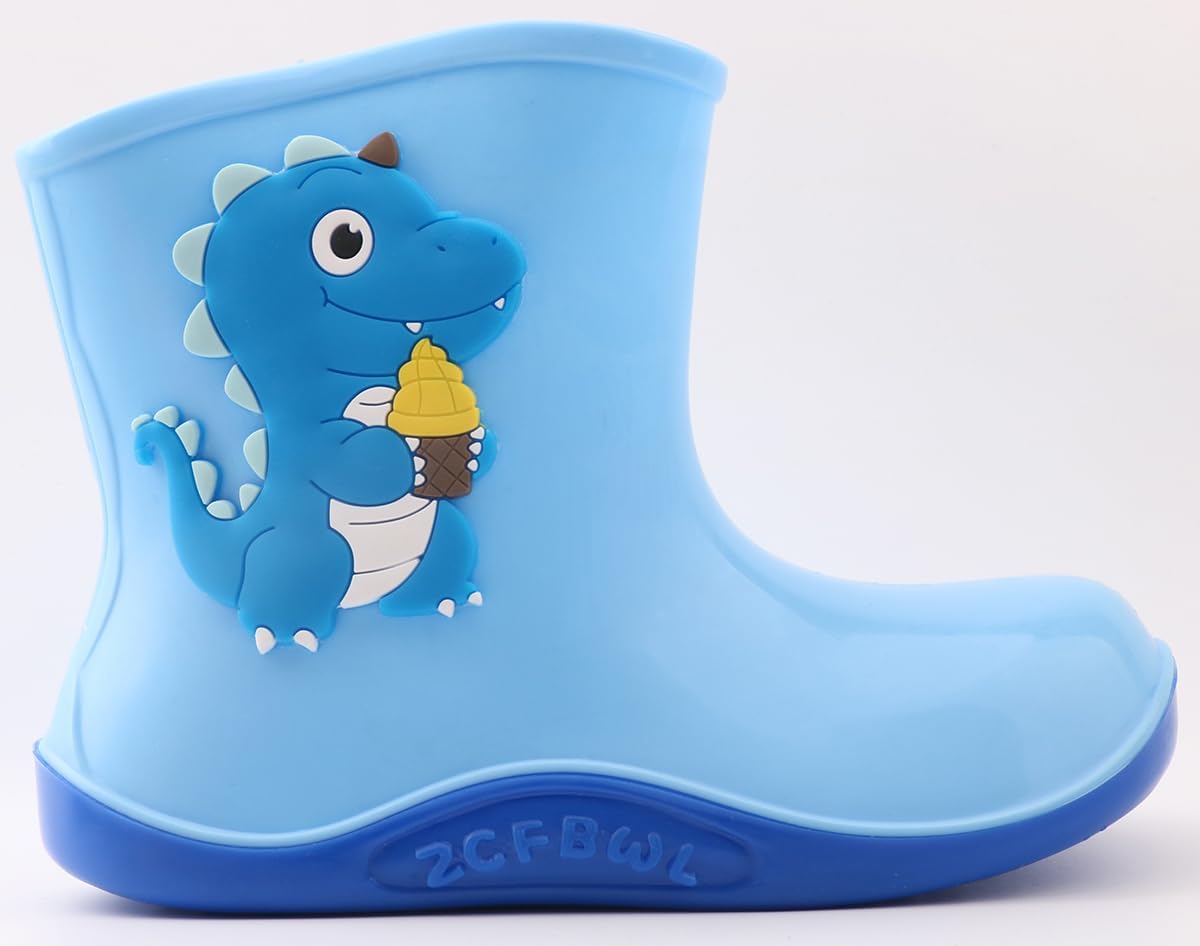 QIETION Kids Rain Boots - Soft Waterproof Easy to Wear