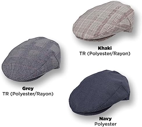 Bigalli Ivy Cap - Soft Durable Newsboy Hats for Men Women