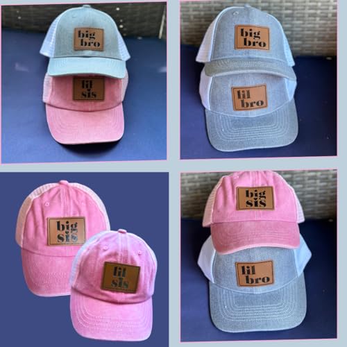 Shake and Shine Shop Sibling Snapback Hats for Boy Girl