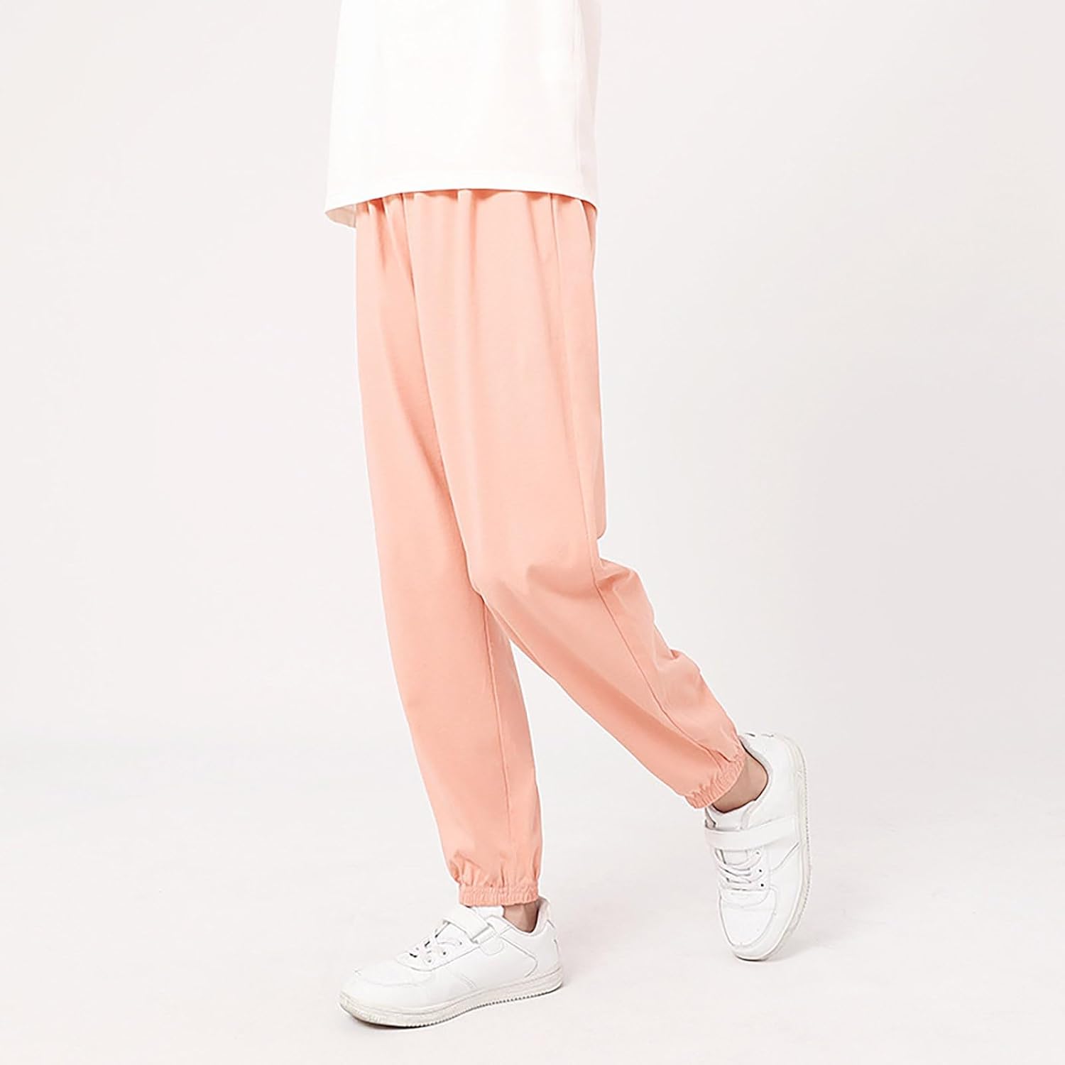 Elastic Waist Lightweight Joggers