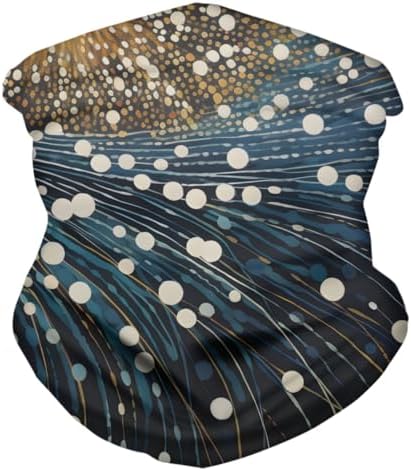 Seamless Face Mask Bandana UV-Protecting 3D Print for Men Women