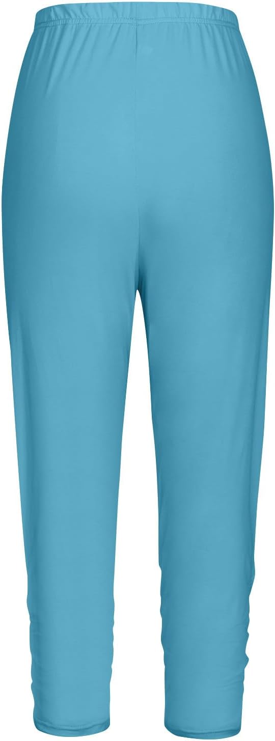 Soft Stretchy Capri Leggings for Girls