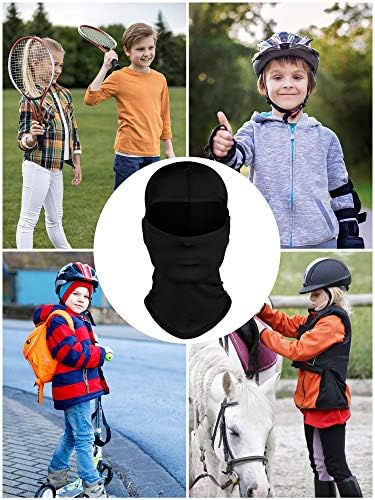 Geyoga 6-Piece Ski Mask Kids Balaclava Winter Comfort Style