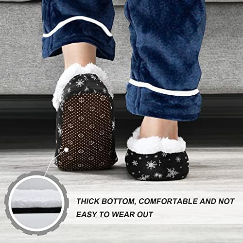 Personalized Christmas Slippers for Kids Warm Fuzzy and Functional