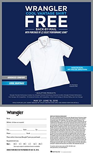 Wrangler Mens Premium Performance Cowboy Cut Regular Fit Jeans