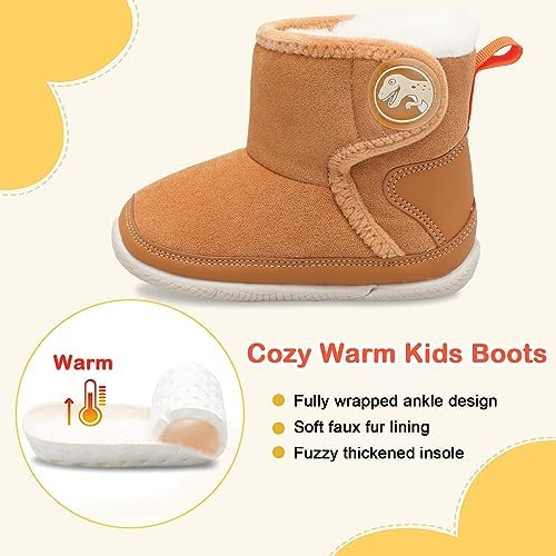 Warm and Cozy Toddler Winter Boots Perfect for Little Ones