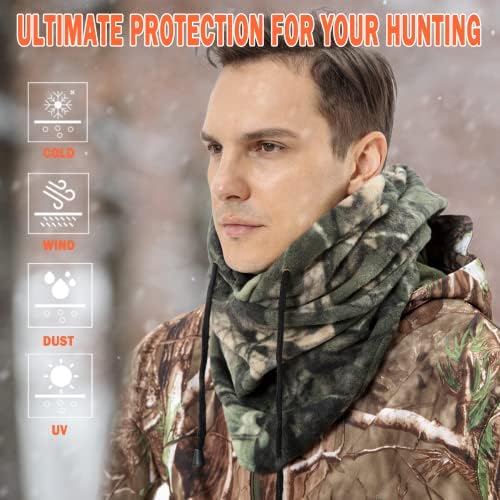 Premium Camouflage Balaclava Mask for Hunting in Extreme Weather