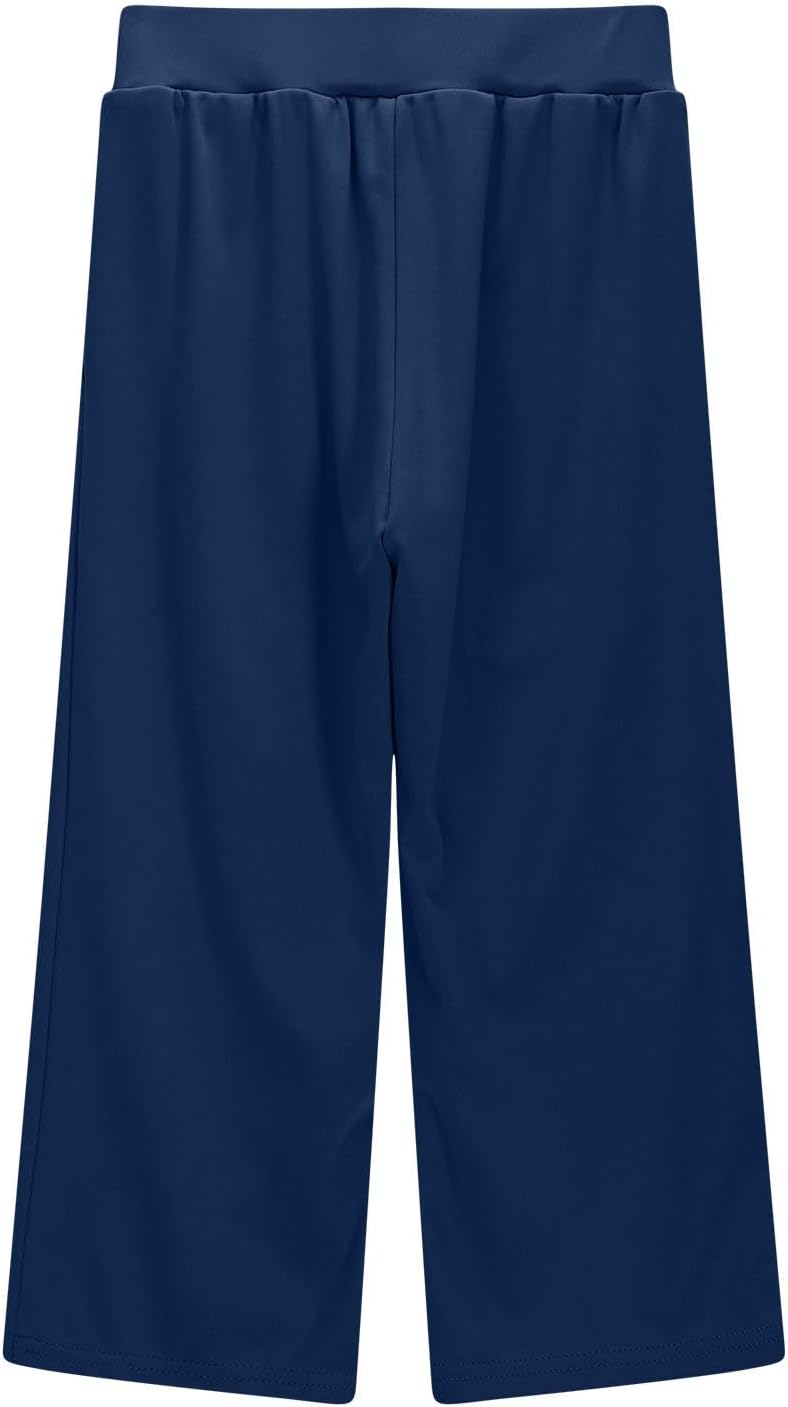 Girls High Waist Capri Yoga Pants