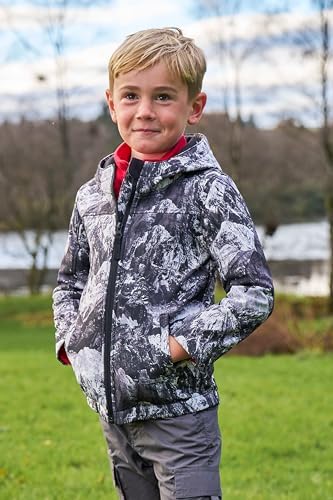 Mountain Warehouse Exodus Softshell Jacket - Kids Perfect weather coat