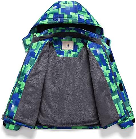 Perfect for Winter Waterproof Ski Jacket for Boys