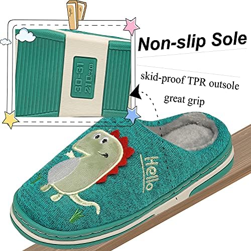 INMINPIN Boys Girls Cozy House Slippers