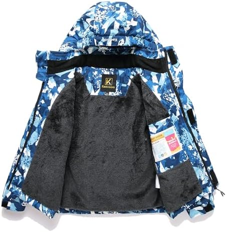 Keevoom Winter Ski Coat for Boys