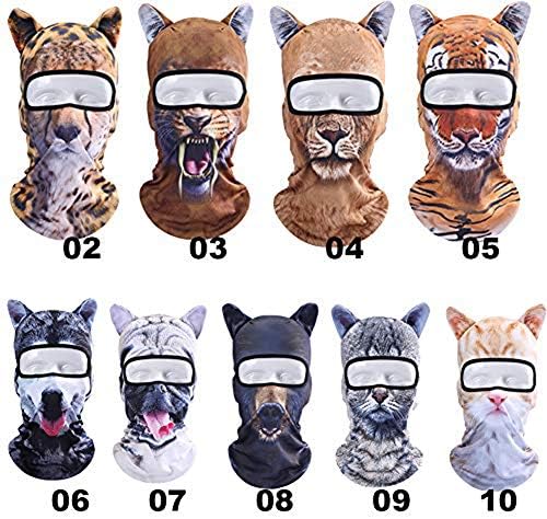 Versatile Animal Ski Mask for Outdoor Use